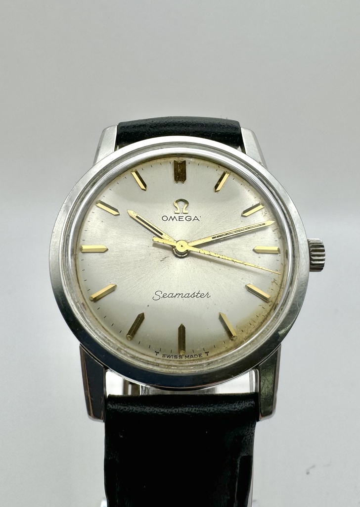Omega Seamaster steel 135.005 1964 Il etait une montre